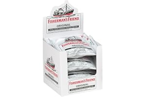 Fisherman’s Friend – Original Extra Strong | For Temporary Relief of Cough, Sore Throat & Nasal Congestion | All Natural | Ha