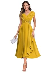 BOLENSYE Plus Size Mother of The Bride Dresses for