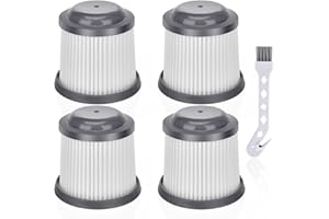 Anewise PVF110 Filter Replacement for Black and Decker Pivot Vac PHV1810 BDH2000PL PHV1210 PHV1410 BDH2020FLFH BDH1620FLFH Handheld Vacuum, Part # PVF110, 4 Pack PVF110 HEPA Filter
