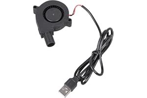 50mm Quiet Cooling Blower Fan 4300RPM USB Powered for Printer Thermal Management Durability Construction USB Blower Fan