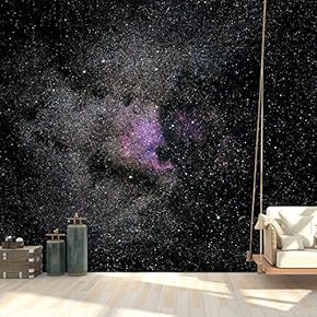 Wall Mural Starry Sky Removable Self-Adhesive Large Wallpaper - 66x96 inches