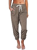 AUTOMET Sweatpants Women with Pockets Lounge Pajama