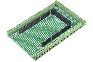 Jienk Assembled Prototype Screw Terminal Block Shield Board Kit for Arduino MEGA 2560 R3