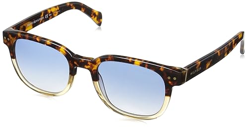 Tommy Hilfiger 1305 Tortoise / Peach / Azure Gradient Kunststoffgestell Sonnenbrillen