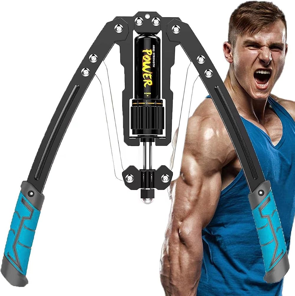 LEJIEYIN Twister Arm Exerciser Adjustable 22-440 lbs Hydraulic Power
