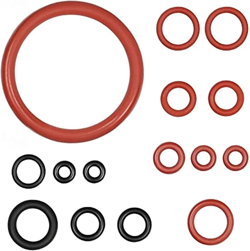 EOWVISN 15-Piece O-Ring Seals Rubber Gasket Replacement Kit Coffee Maker