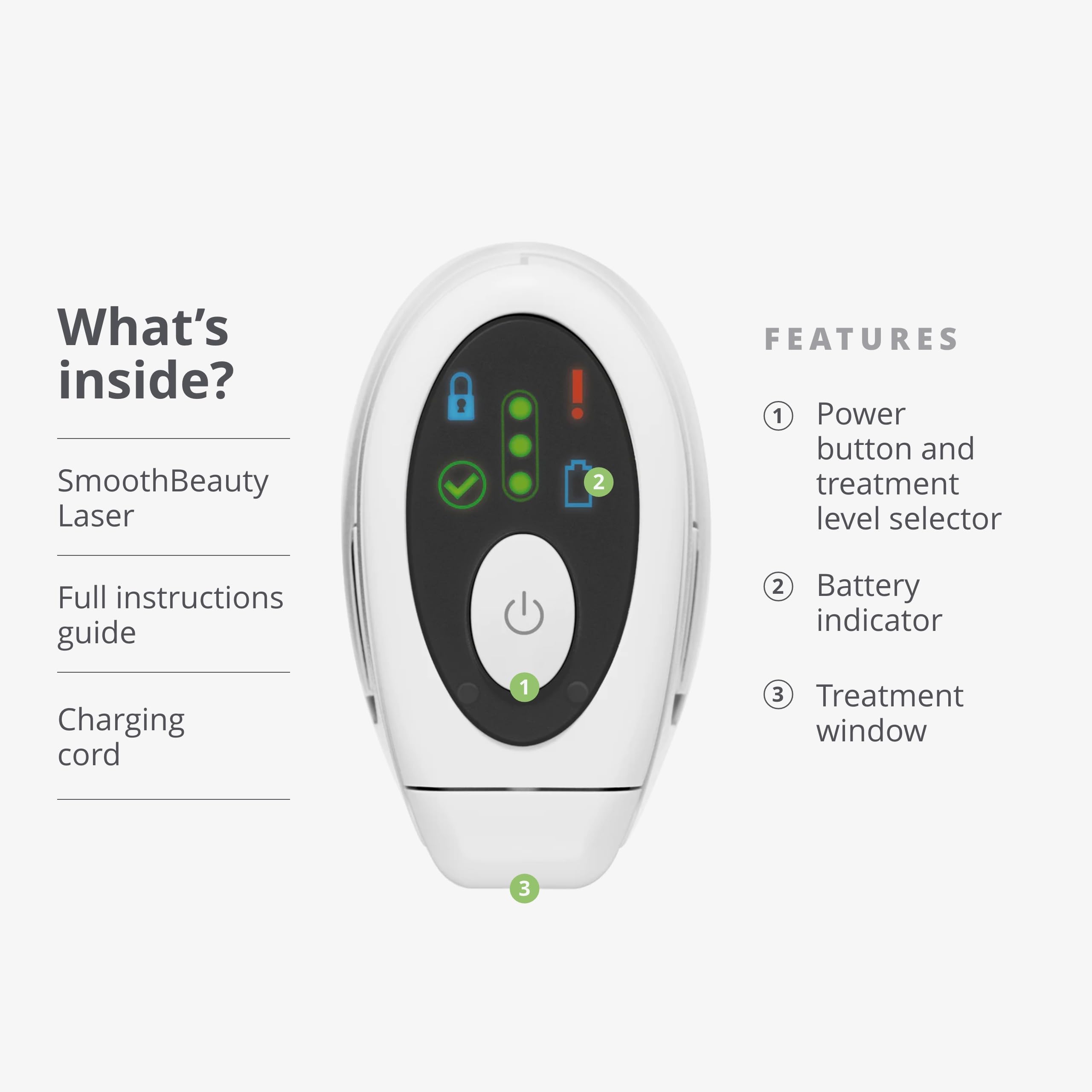 Tria Age-Defying SmoothBeauty Laser - Anti-Aging Skin Care Face Machine - Lilac