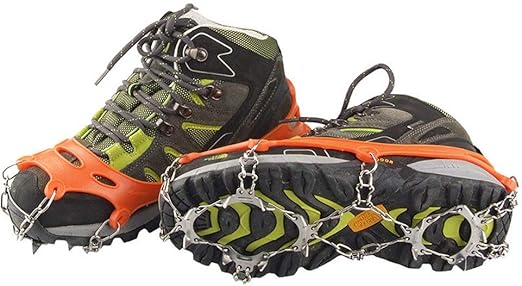Amazon Com Wushiyu Crampons Men Women Traction Cleats Anti Slip