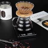 New Horrizon Rechargeable Digital Kitchen Scale 0.1g-3000g USB view 4