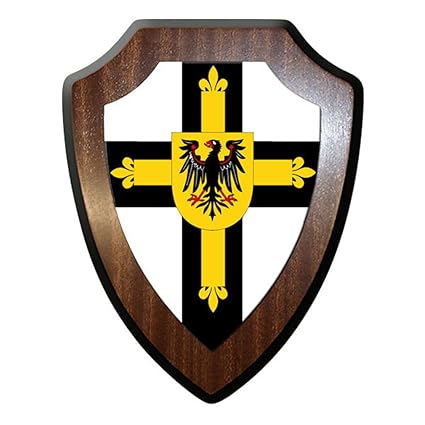 Coat Of Arms Wall Shield Crest German Teutonic Knight Order Banner