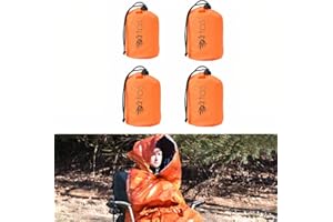 Artos Hooded Emergency Bivy Sack Survival Sleeping Bag| Thermal Blanket | Waterproof Breathable| for Camping, Hiking and Any Outdoor Activities.
