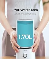 raydrop Humidifiers for Bedroom 1.70L Quiet Ultrasonic Filterless 32dB UK 220V view 3