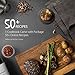 Air Fryer XL, Willsence Air Fryers 3.7-Quart 10-in-1 Intelligent Electric Oilless Hot Air-Fryer, Cooker with Cookbook and 50 Online Recipes, Touch Screen Control, Dishwasher Safe, Metal Inner Housing