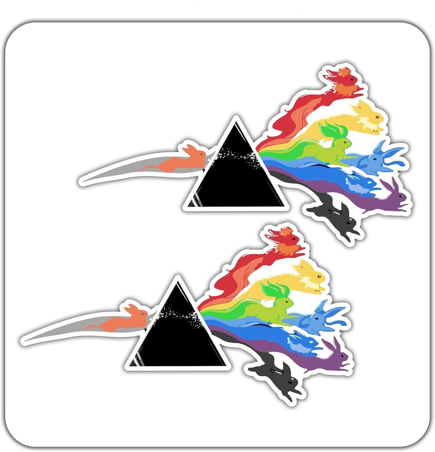 Photo 1 of THATS IT – The 7 Eevee’s Evolutions Stickers – Vinyl Bumper Sticker for Car, Van, & SUV – Waterproof Decal for Waterbottle & Laptop – Indoor and Outdoor Use for MacBook – Long Lasting Decal – TI 336