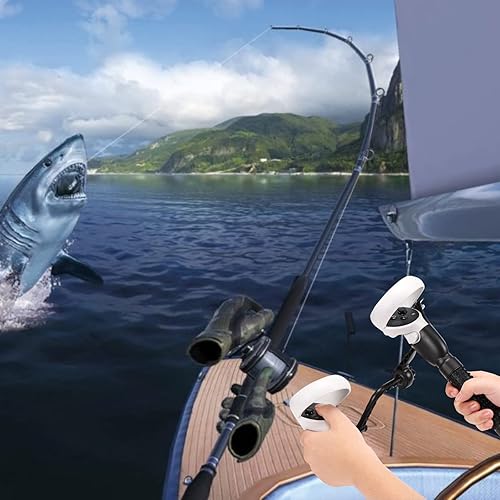 Fishing in VR Oculus Quest Bait Gameplay Catching Fish Real VR