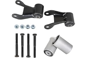 LABLT 2pcs Rear Leaf Spring Shackle Repair Kit Replacement for Escalade Blazer C/K1500 C/K2500 C/K3500 Express G20 Silverado 