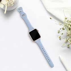 Slim Thin Narrow Bands Compatible with Apple Watch