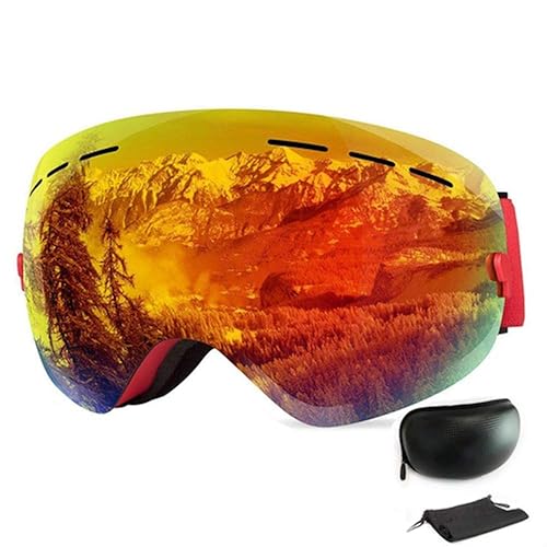 BZO Ski Snowboard Goggles Photochromic Men Women Skiing Glasses Uv