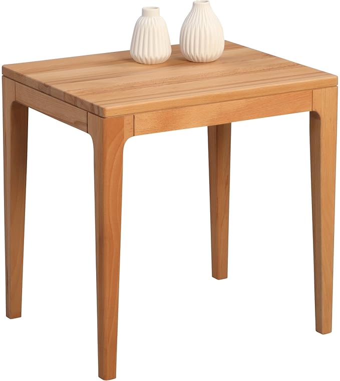 HomeTrends4You Theo Beistelltisch, Holz, Kernbuche, 50 x 40 x 50 cm