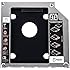 SHINESTAR 2nd HDD SSD Hard Drive Caddy Tray Replacement for Macbook Pro 13/15/17 inch A1278 A1286 A1297 2008 2009 2010 2011 2012 Internal Laptop CD/DVD-ROM Optical SuperDrive Adapter to 2.5 Inch 9.5MM