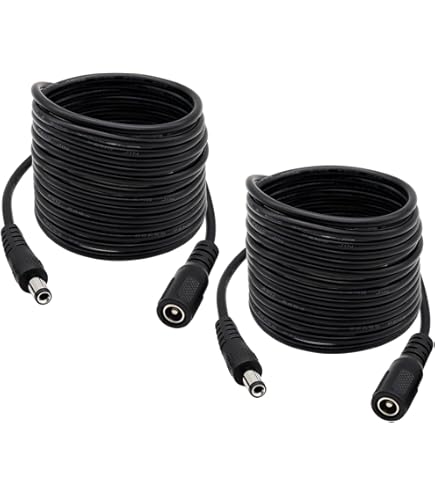 GINTOOYUN DC Alimentatore 1 Femmina A 3 Cavo Divisore DC 5,5 - Foto 1