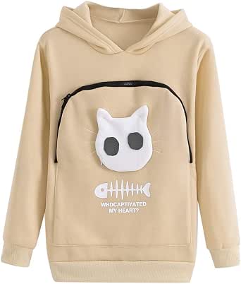 cat pouch sweatshirt amazon