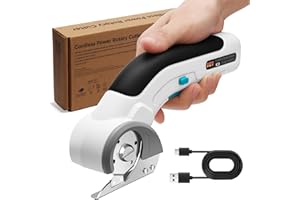 FAXHOOL Electric Scissors for Cardboard, 4V Cordless Cardboard Cutter Heavy Duty for Fabric, Box, Paper, Carpet Cutting, Sewing Supplies Cutting Tools