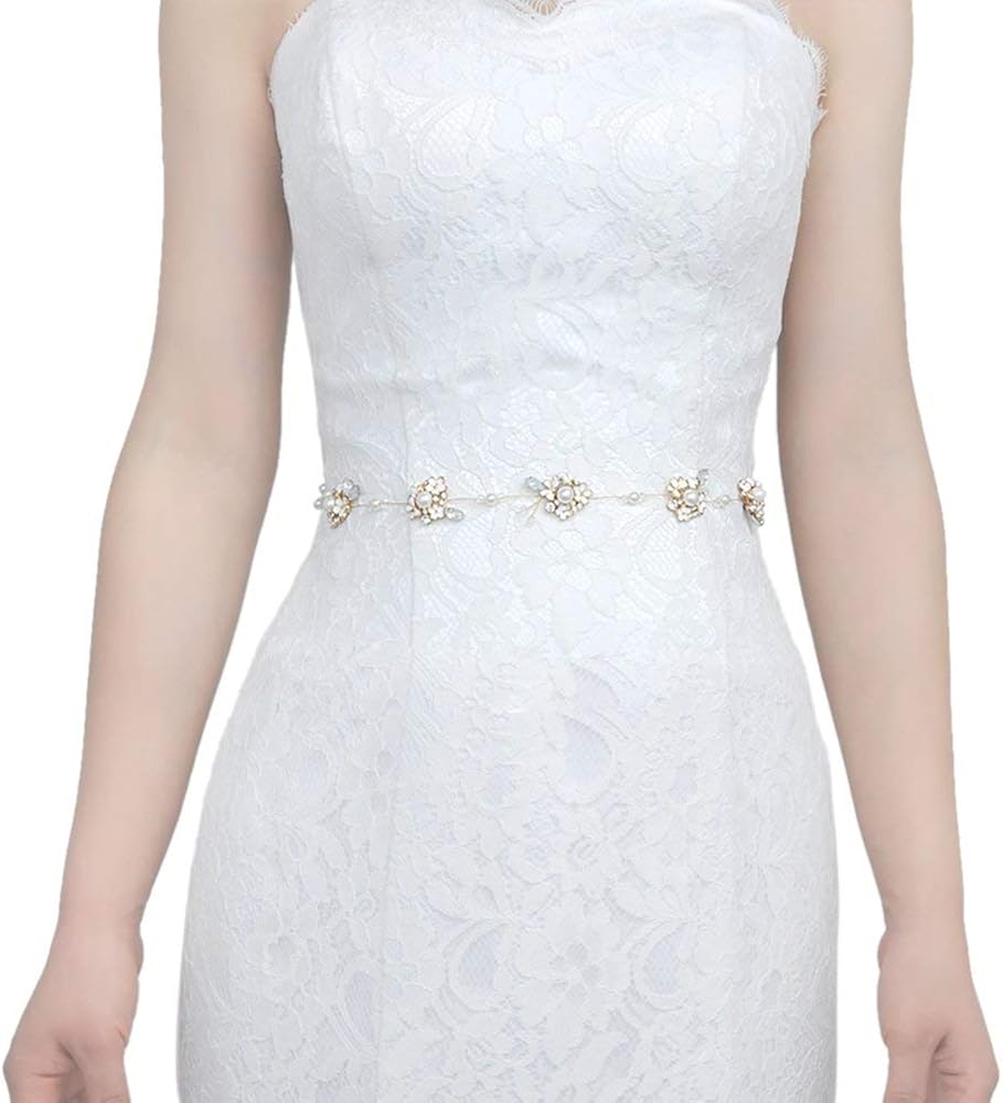 Ladies Wedding Belts Bridal Belt Fashion Beaded With Exquisite Fashion