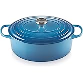 Le Creuset Enameled Cast Iron Signature Oval Dutch Oven, 6.75 qt., Marseille