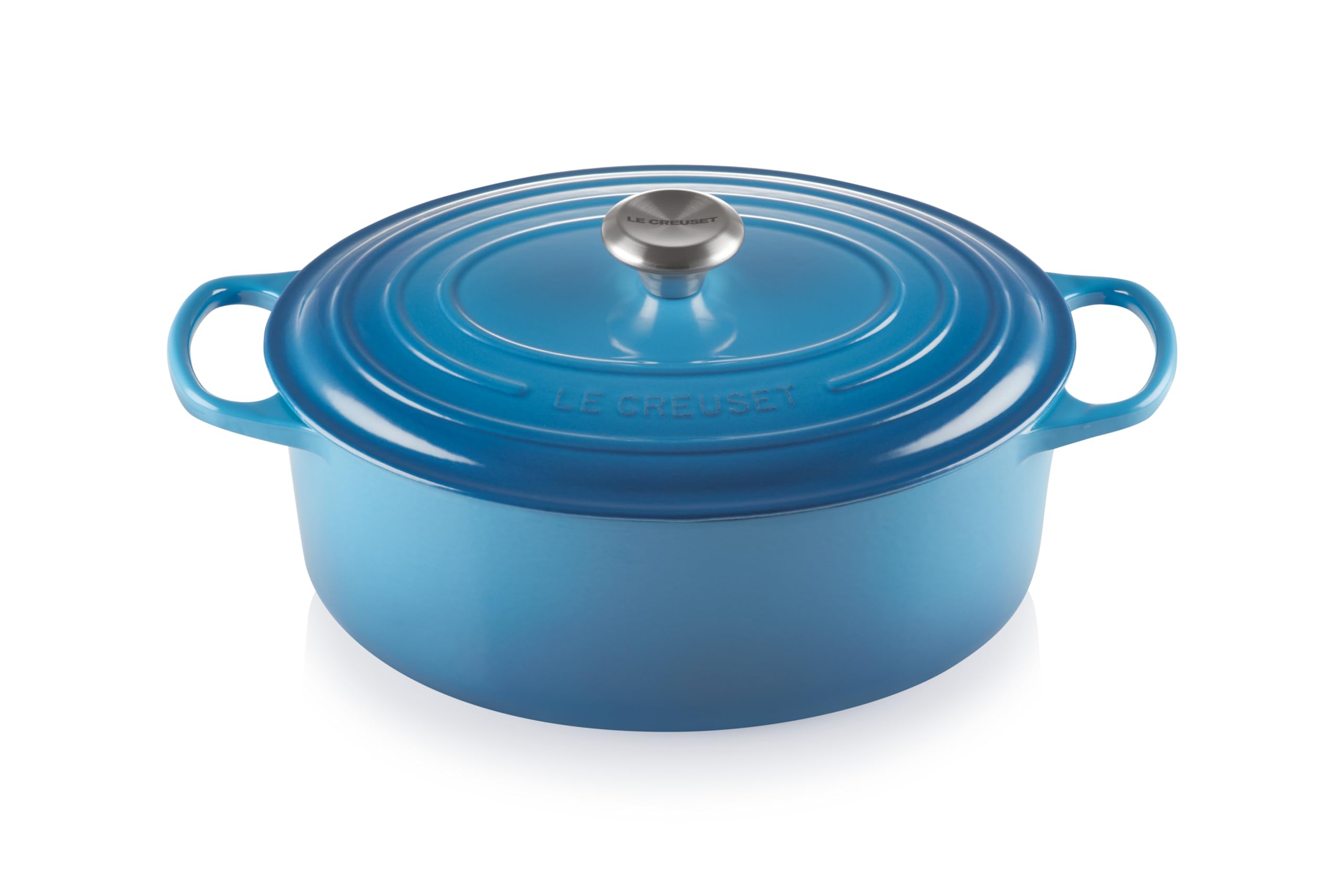 Le Creuset Enameled Cast Iron Oval Dutch Oven, 6.75 qt., Marseille