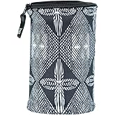 JourneyOut Travel Wrist Wallet Pouch With Zipper Pocket For Cash, Cards, Money. Made For Travel, Running, Walking & Hiking - Maui Black/Black