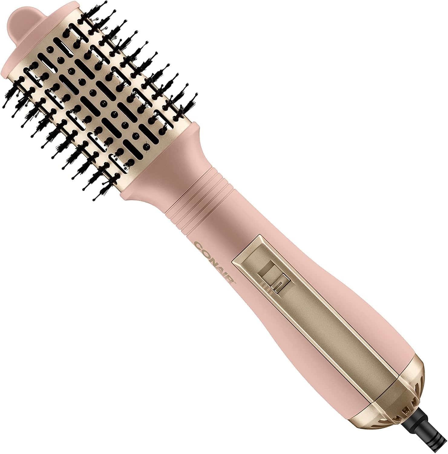 Photo 1 of Conair Double Ceramic 2" Inch Hot Air Brush, Oval Blow Dry Brush for Voluminous, Frizz-Free Styling – Smooths, Dries & Adds Shine – Lightweight & Easy to Use for All Hair Types (BC202ST)