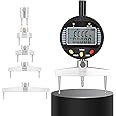 CGOLDENWALL High accuracy digital radius gauge Electronic Inside and Outside Radius Gage with 10mm /20mm /30mm /60mm/100mm changeable measuring jaw Black 0.2" - 27.5"/5 mm - 700 mm