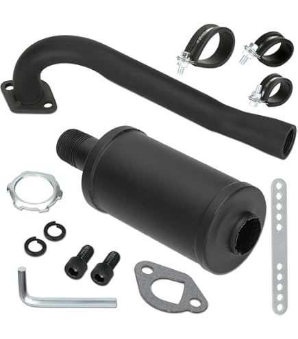 Amazon.com: Opposite direction Exhaust for: Predator 212cc, GX160