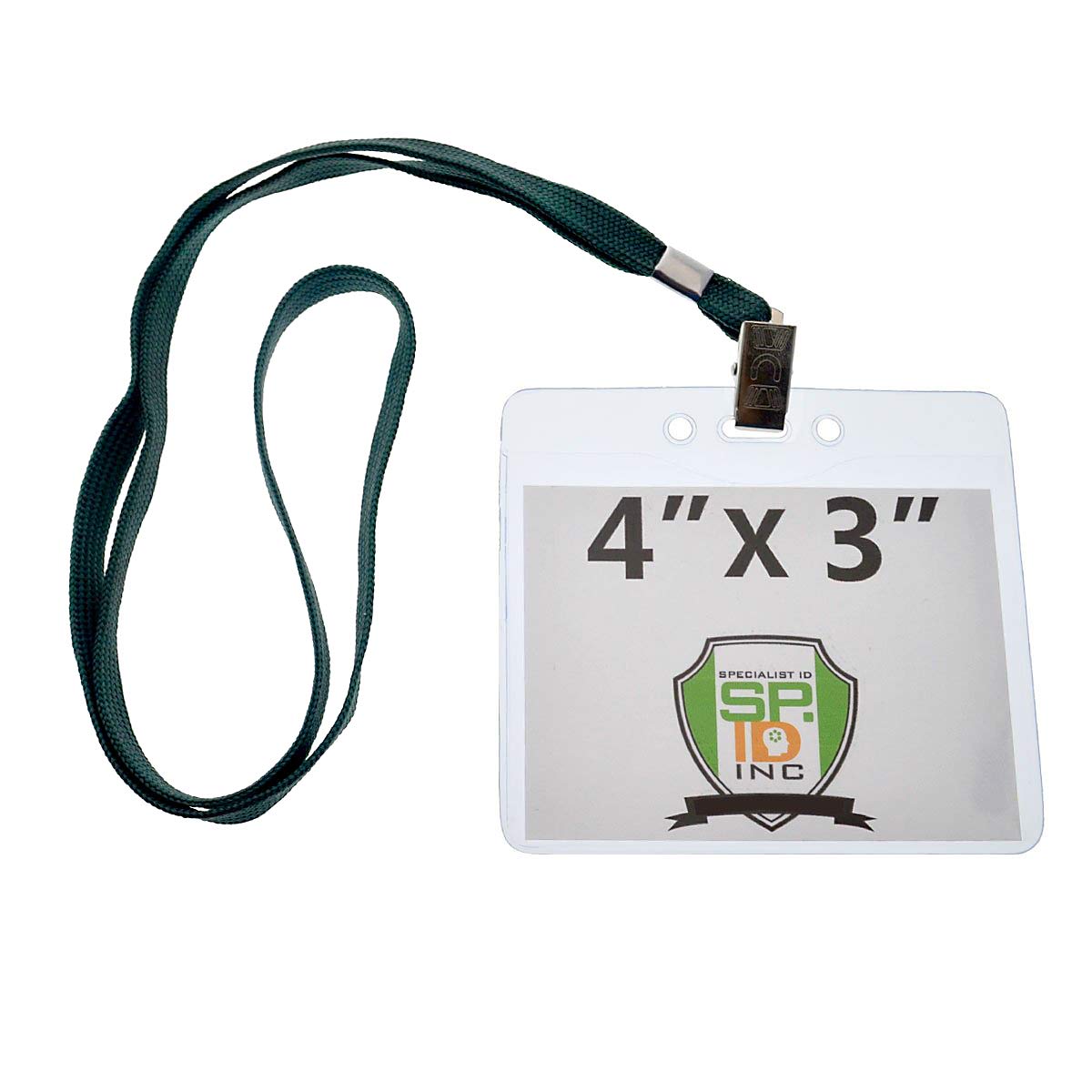 Amazon 10 Pack Premium 4X3 Trade Show Credential Badge Holders