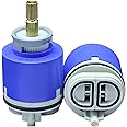 Kerox PBR 40 Faucet Cartridge, Replacement Cartridge Compatible with La Torre, Cascade & Nobili, Single Lever Shower Tub Repair, Tub Faucet Cartridges, Kitchen & Bathroom Faucet Cartridge Replacement