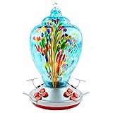 WOSIBO Hummingbird Feeder for Outdoors Patio Large