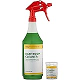 AmazonCommercial Dissolvable Bathroom Cleaner Kit with 3 Refill Pacs