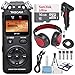 Tascam DR-05 (Version 2) Portable Handheld Digital Audio Recorder (Black) with Deluxe accessory bundle