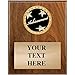 Crown Awards Corporate Plaques - 4.5 x 6.5 Achievement Wood Plaque Award with Personalized Engraving Prime