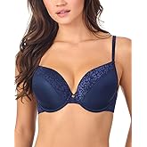 Le Mystere Women's Safari T-Shirt Bra, True Navy, 38D