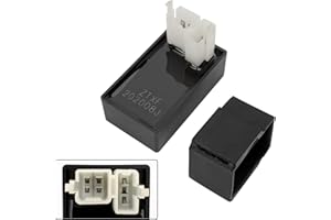 RUTU 6 Pin AC CDI Box with Wiring Diagram for CG 125cc 150cc 200cc 250cc Vertical Engine Dirt Bike Go Kart ATV Quad Parts