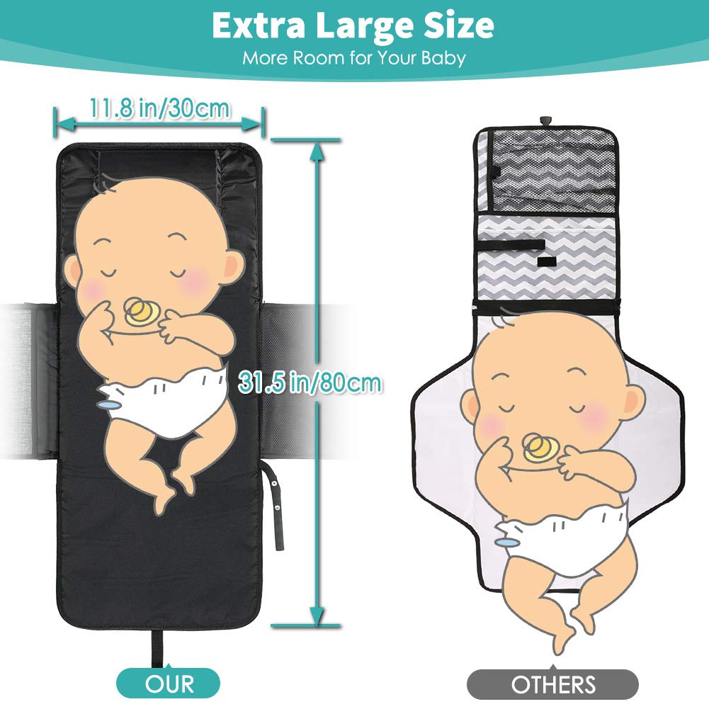 large baby changing mat