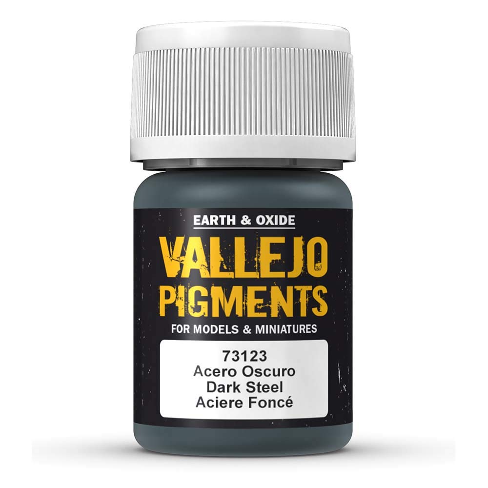 Vallejo 35ml Pigments - Dark Steel