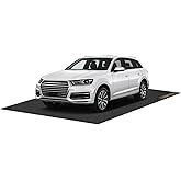 Garage Floor Mat, (17' x 7'4") -Oil Spill Mat Upgrade, Protects Surfaces, Transforms Garage, Absorbent, Waterproof, Durable LMRSTOO Garage Floor Mats for Under Car (3mm TPR Non-Slip)