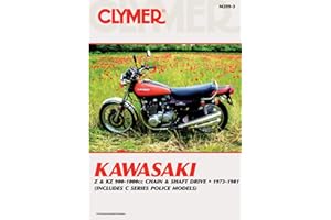 Clymer Service Manual for 77-81 Kawasaki KZ1000