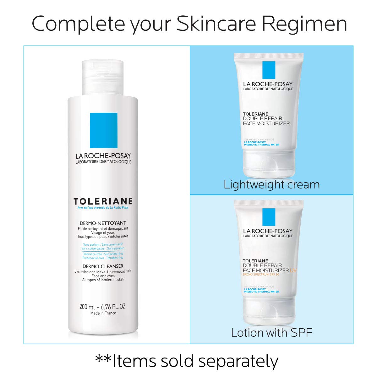 La Roche-Posay Toleriane Dermo Cleanser, 6.76 Fl oz: Premium Beauty