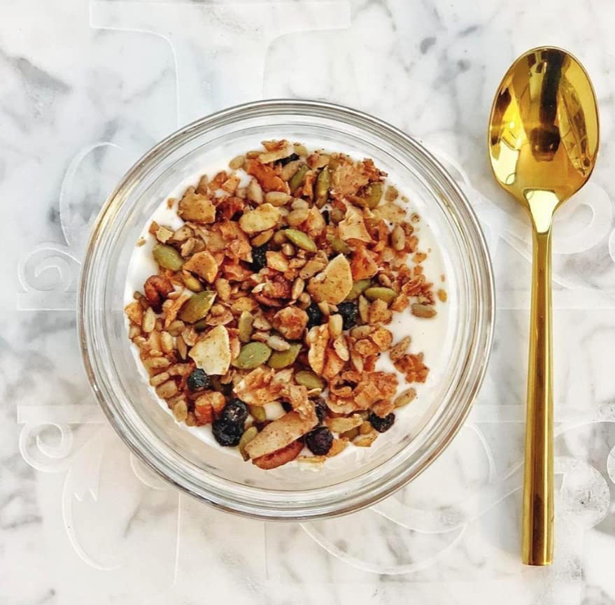 NuTrail Keto Blueberry Nut Granola Healthy Breakfast Cereal Low