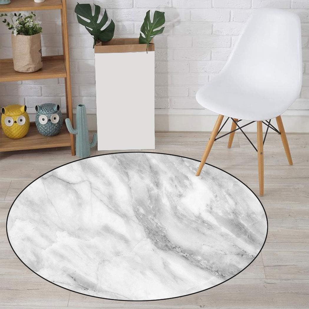 Marble Decorative Area Rug, Marble Surface Textured Hazy