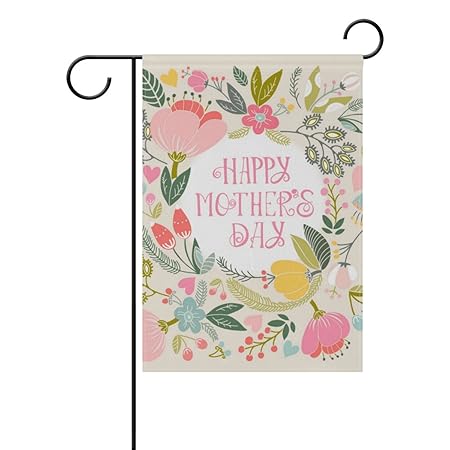 Amazon Com U Life Happy Mothers Day Floral Flowers Garden Yard